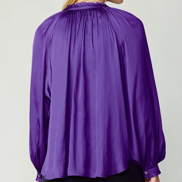 Current Air Vibrant Purple Blouse - Picture 3 of 7